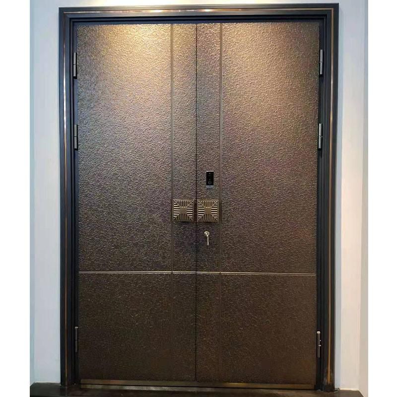 Modern Main Metal Exterior Bulletproof Security Doors Exterior Metal Modern Main Door