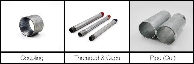 IMC Conduit 1/2 Inch Diameter Galvanized Rmc Steel Pipe