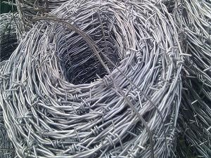 Galvanized or PVC Coated Barbed Wire China Cheap Price Barbed Wire