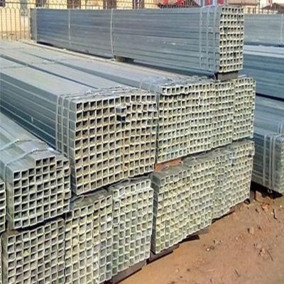 Pre Galvanized Square Steel Pipe Hot Fence Tubing