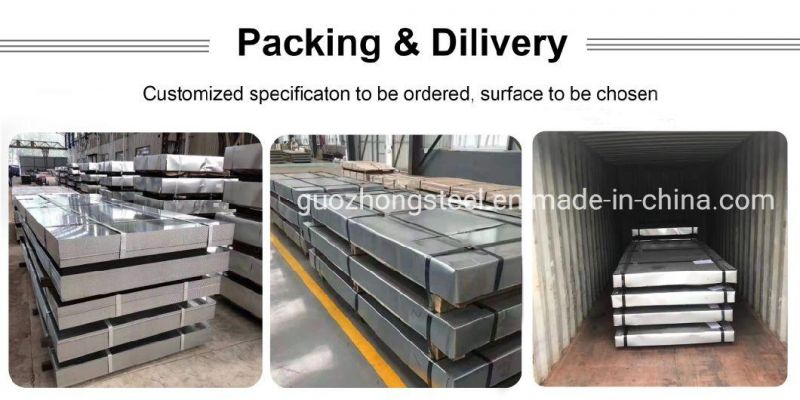 1mm Thick High Quality Galvanized Steel Sheet Iron Thin Sheet for Roofing