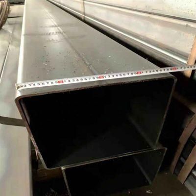 China Q235B S275jr Black Square Steel Pipe Seamless Black Iron Square Rectangular Carbon Tube