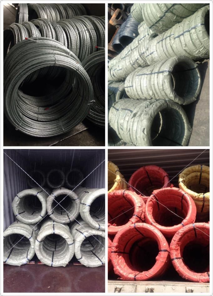 High Strength Galvanized Steel Overhead Ground Wire Strand 1000 MPa-1650 MPa