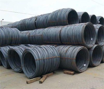 Hot Rolled JIS Low Building Material Carbon Spring Steel Wire Rod in China