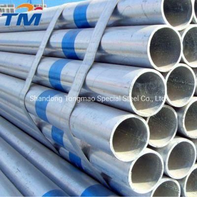 Q235/2 Inch/BS1387/ERW/Galvanized/ASTM/Round/Thread/Grooved/Painted/Pre Galvanized Steel Pipe