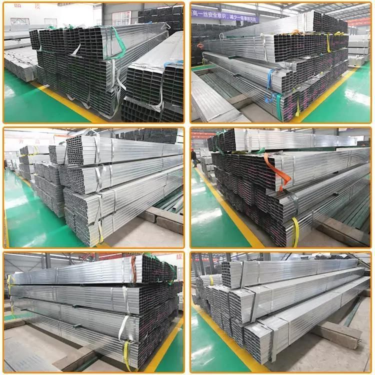 201 Material Stainless Steel Pipe 6K Surface Stainless Steel Square Pipe Factory