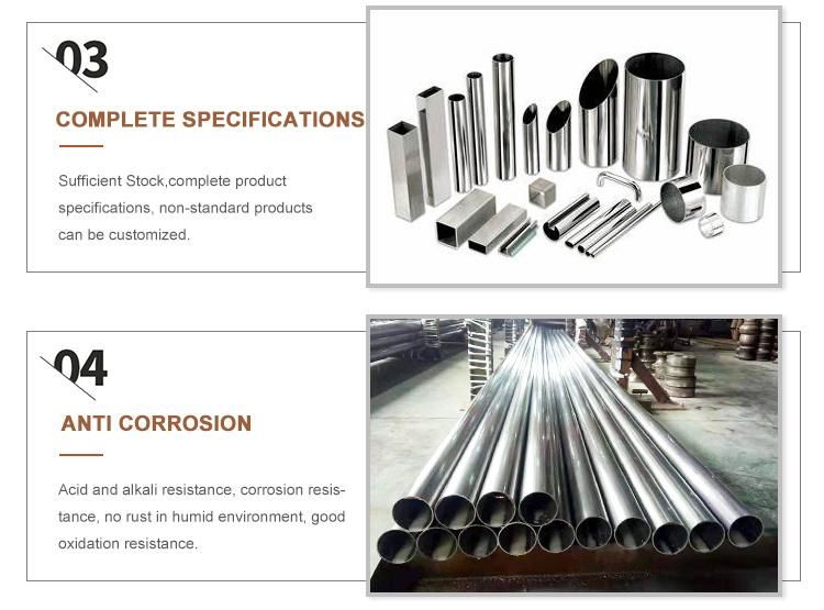 Stainless Steel Pipe (316L 304L 316ln 310S 316ti 347H 310moln 1.4835 1.4845 1.4404 1.4301 1.4571)