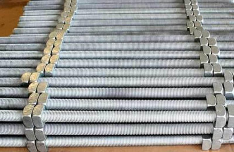 10mm to 300mm Anchor Bolts Equivalent Material 40cr Steel Bar