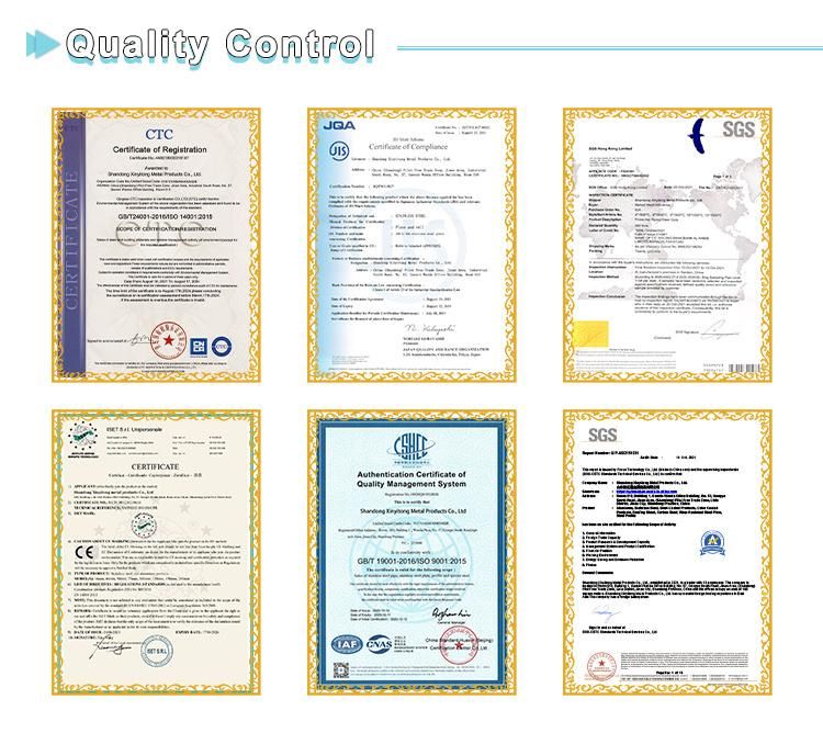 ASTM Standard High Quality Galvanized Zinc Coated Z140 for Construction