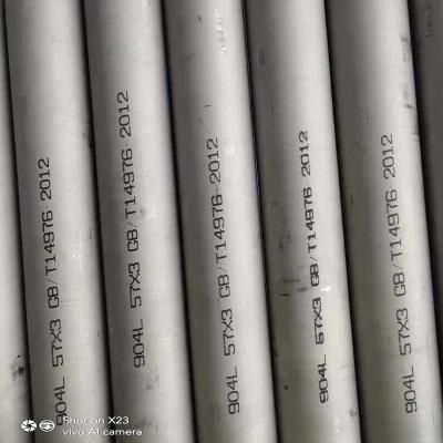 Industry Grade ASTM A312 904L High-Alloy Austenitic Seamless Stainless Steel Pipe