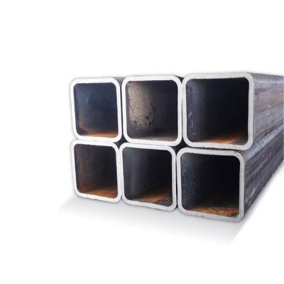 Factory Wholesale Square Tube 2 Inch Black Iron Pipe Black Steel Square Pipe