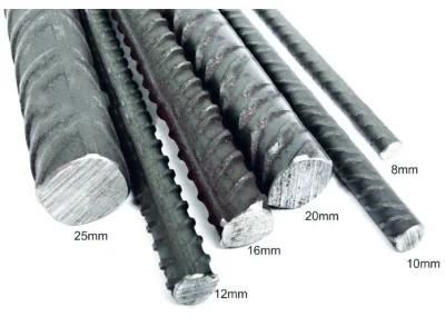 12mm 16mm 22mm Steel Rebar, Deformed Steel Bar, Iron Rods for Construction/Concrete Material