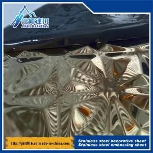 Stereo Stainless Steel Embossing Board Anti - Mosaic Steel Sheet 545