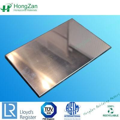 Mirror Finished Stainless Steel Honeycomb Panel