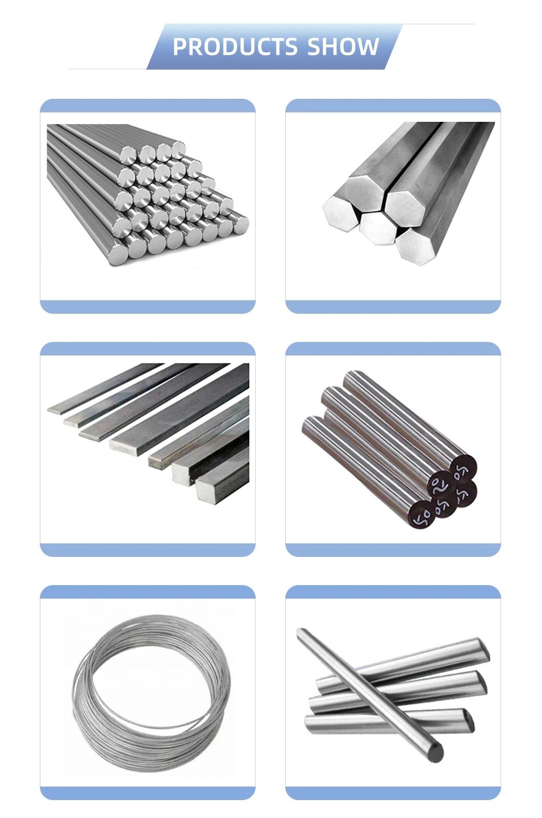 Cold Drawn/Hot Rolled Galvanized/Carbon/ Stainless Steel Round /Flat/Square/Angle/Channel Bar Price