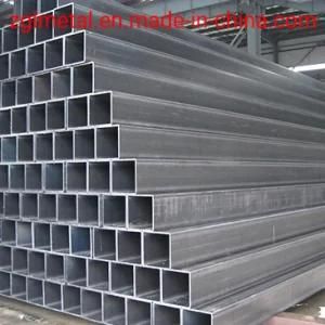 S235jrh/S275joh/S355j2h/S460nh Square Rectangle Rectangular Black Galvanized Steel Pipe
