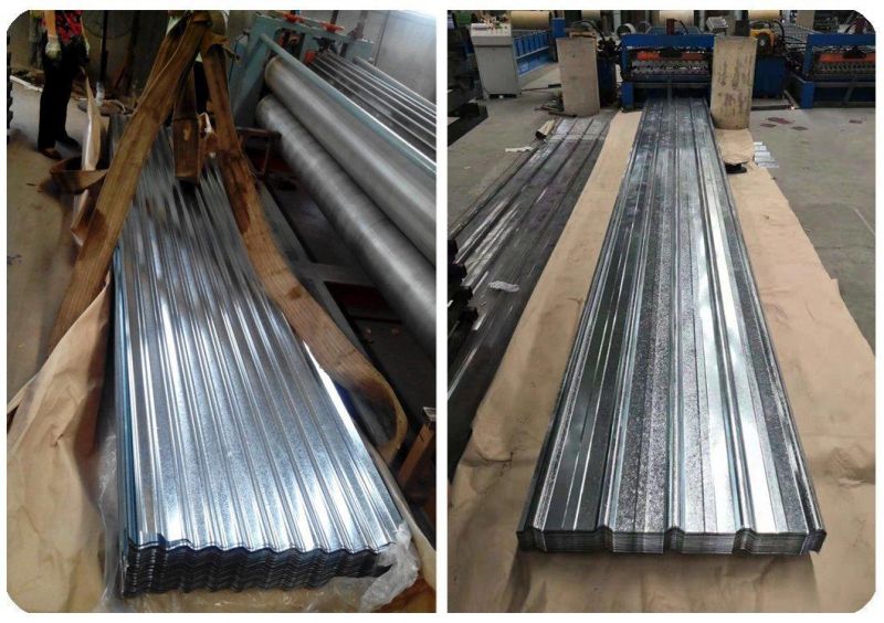 Building Material A792 Galvlaume Corrugated Gl Steel Roof Sheet