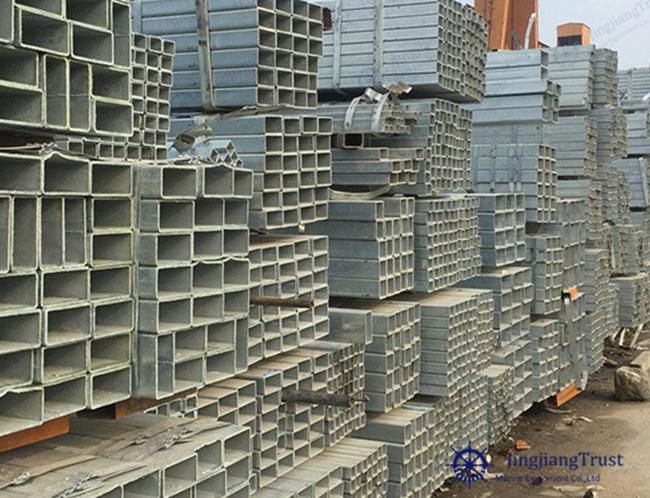 ASTM Hot DIP Galvanized Steel Square or Rectangular Pipe