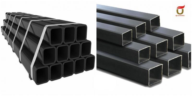 En10305 Black 2m Length Cold Rolled Low Carbon Square Tube Seamless Carbon Steel Pipe