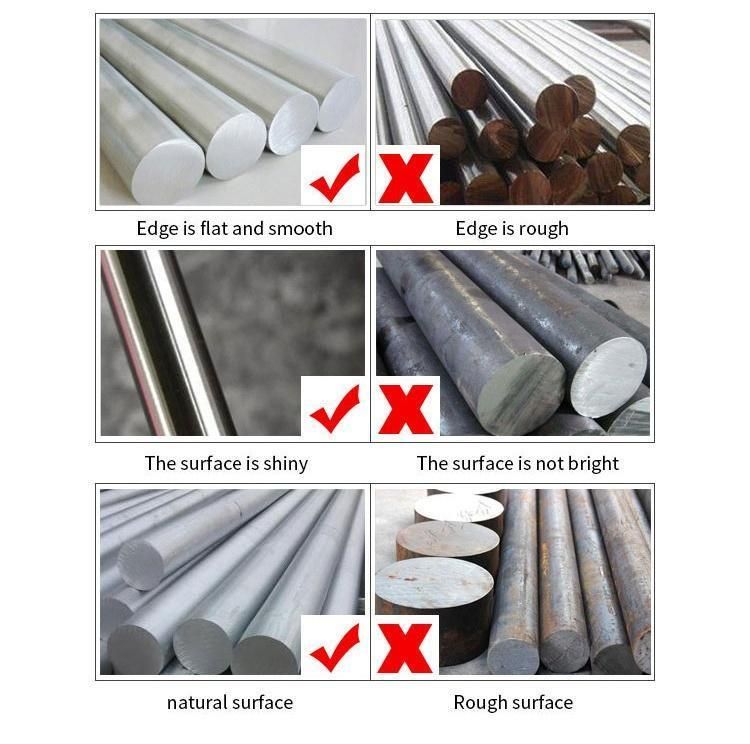 Cold/Hot Rolled Polished Surface 4-20mm ASTM 201 202 Round Stainless Steel Bar