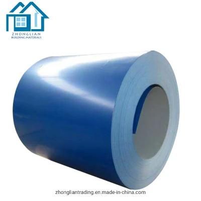 Prepainted Gi Steel Coil / PPGI / PPGL Color Coated Galvanized Steel Sheet in Coil