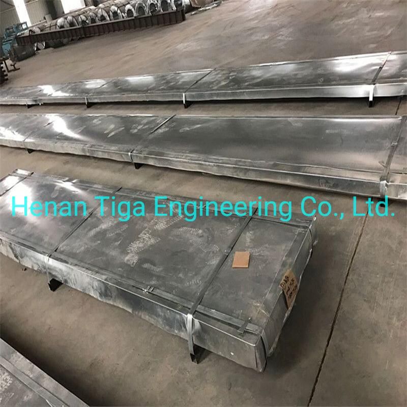 0.12-0.6mm Zinc Coated Zero Regular Spangle Hot Dipped Corrugated Galvanized Roofing Sheet