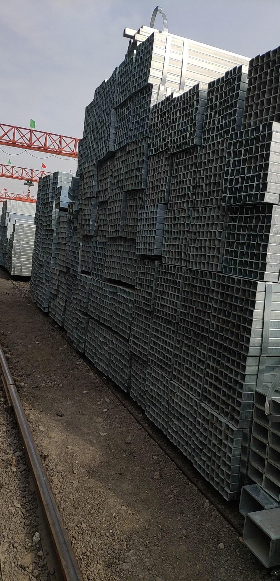 GB Standard Hot Dipped Galvanized Steel Pipe Galvanized Square /Rectangular Steel Pipe/Tube