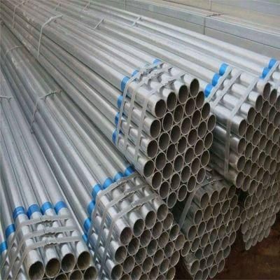 Tianjin Factory Threading Galvanized Steel Pipes and Tubes with Couplers for Sale
