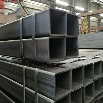Welded Hollow Section Black Square and Rectangular Steel Pipe