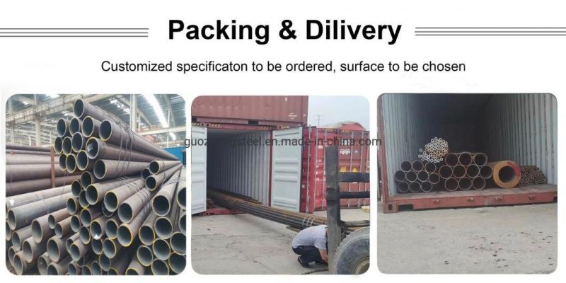 High Quantity Carbon Alloy Steel Welded Pipe Guozhong Cold Rolled Carbon Alloy Steel Welded Pipe/Tube for Sale