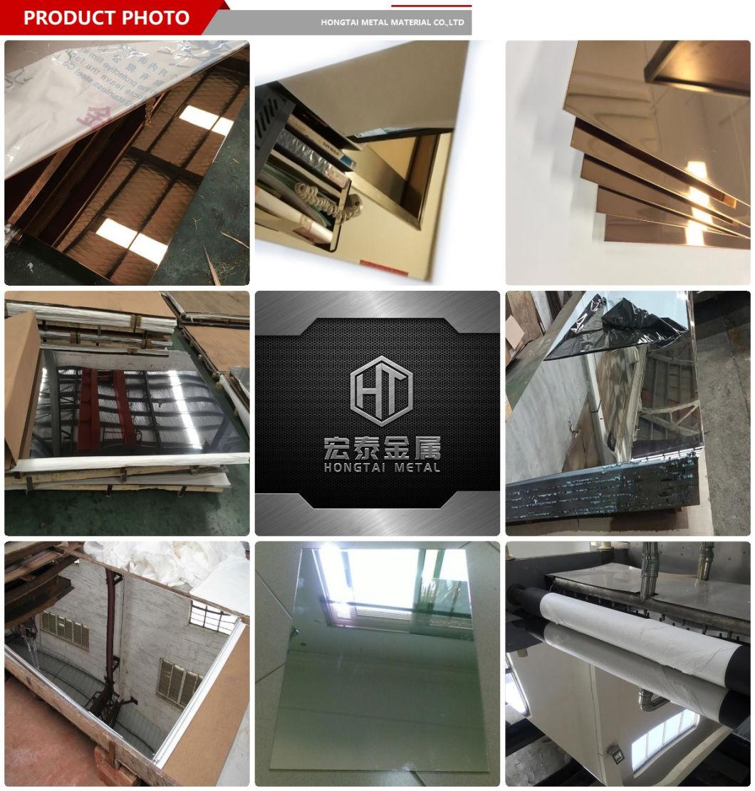 Cold/Hot Rolled Food Grade Kitchenware Decorative Brushed Polished 304 316L 321 Stainless Steel Plate Sheet Price List