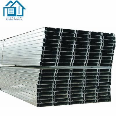 Building Material Galvanized Slotted Steel C Channel