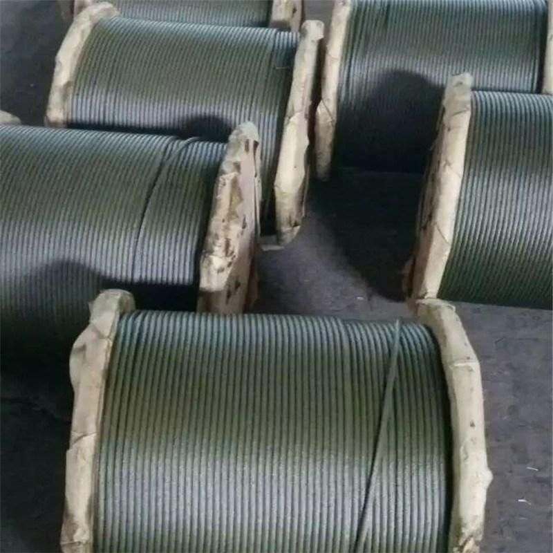 Ungalvanied and Galvanized 19*7 Steel Wire Rope