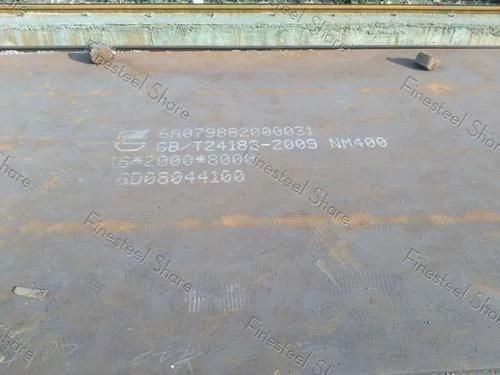 Nm360 Nm400 Nm450 Nm500 Nm500 Wear Resistant Steel Plate 10mm 12mm 25mm