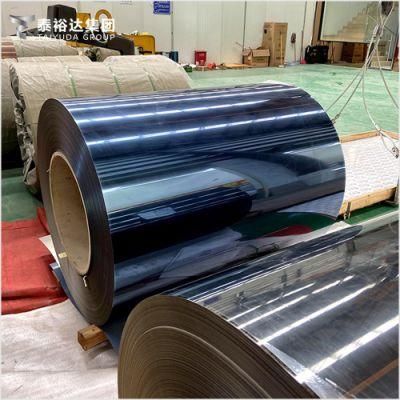 ASTM A276 PVD Color Coating Rose Gold Black Bronze Blue Chrome Cr Stainless Steel Coil