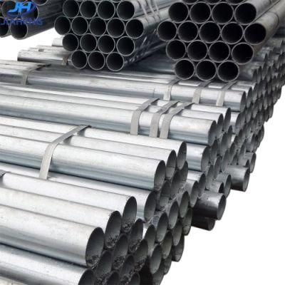 Customized Chemical Industry Transmission Water Jh Steel ERW Round Tubes Hollow Pipe