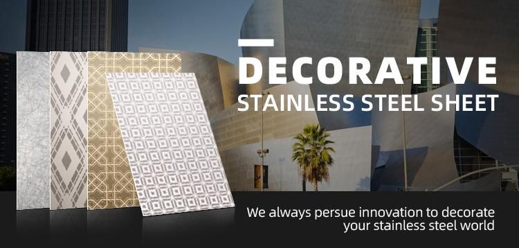 Hongwang Supply 201304 316 Black Hairline Metal Surface Stainless Steel Color Decorative Sheet for Decoration Wall to Russia