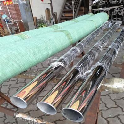 ASTM Polished Decorative Tube 201 304 304L 316 316L Round Stainless Steel Pipe