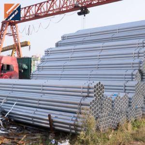 Hot DIP Galvanized Round Steel Pipe / Gi Pipe Pre Galvanized Steel Pipe Galvanized Tube for Construction