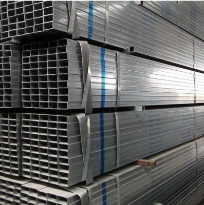 ASTM A36 50X50 Square Steel Pipe Weight Galvanized Square Pipe Shs Rhs 40X80 Gi Rectangular Square Hollow Section