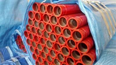 UL FM ASTM A135 Sch40 Red Painted Fire Protection Sprinkler Steel Pipes