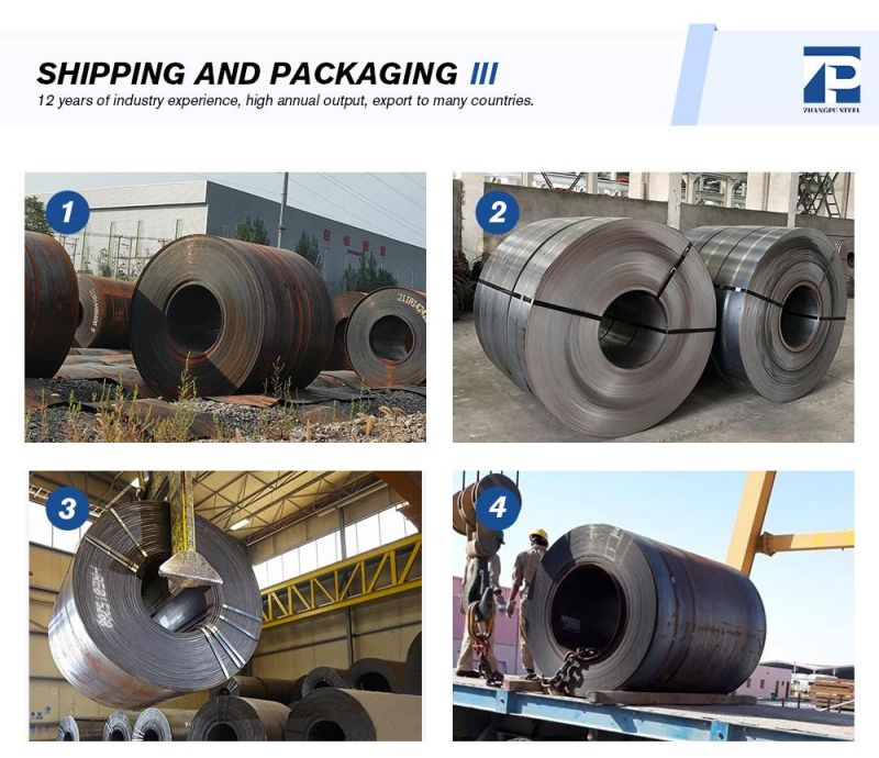 St37 St52 Mild Carbon Steel Plate Coil A36 Hot Rolled Carbon Steel Coil with Prime Quality