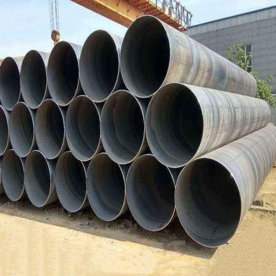 Customized Mining ERW ASTM 106 Exhaust System Tubes Spiral Welded Steel Pipe