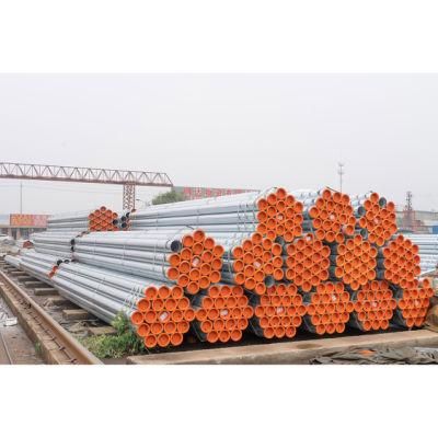 90mm Pre Galvanized Round Steel Pipe Gi Tube Price Hot Dipped Round Galvanized Pipe