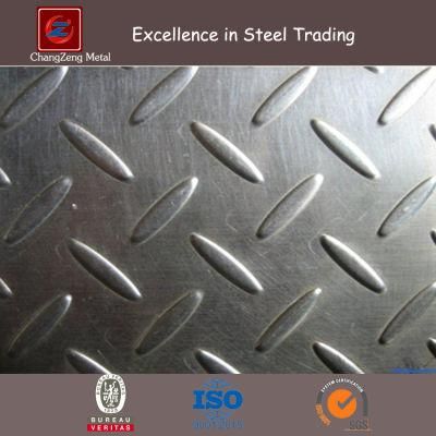 Stainless Steel Checkered Plate (304 316L 410S 420 420J1 420J2) in China