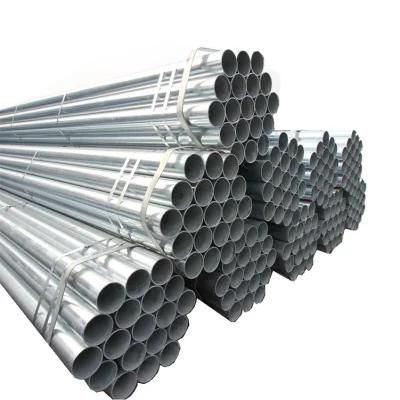 Welded HDG Gi Pre Galvanized Steel Pipe Carbon Steel Pipe Hot DIP Galvanised Round Steel Tube for Construction