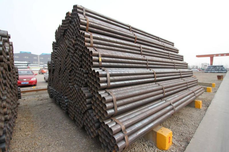 Q355 ERW Carbon Ms Mild Weld Steel Pipe