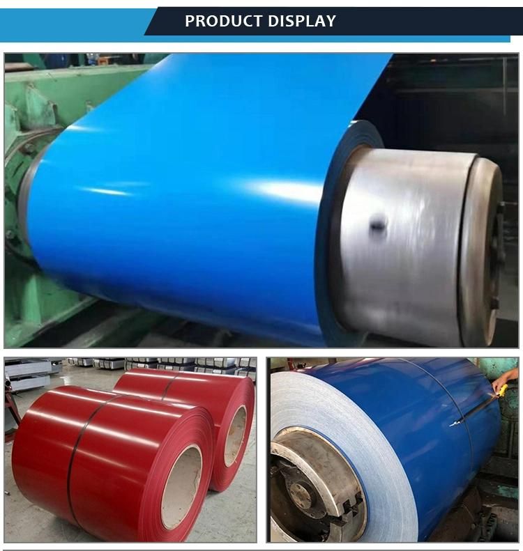 Prepainted Gi Steel Coil / PPGI/ Color Coated Galvanized Steel Coil in Low Price