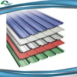 Colorful Zinc Coated Roof Cover Gi Corrugated Sheet