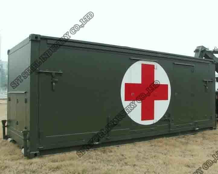 Protective Steel Protective Shelter Square Cabin Special Steel Plate, Bulletproof Container Fdfc-002